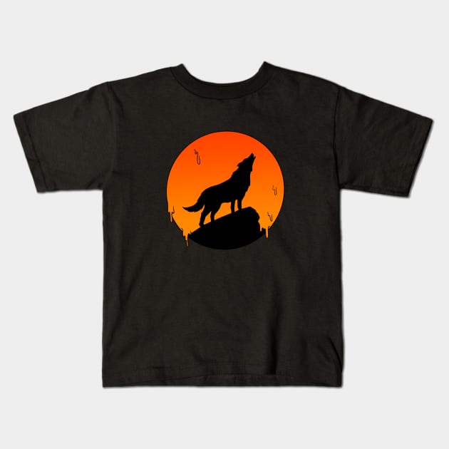 Wolf Kids T-Shirt by coffeeman